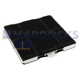 Kompatybilny z filtrem węglowym okapu kuchennego Bosch Siemens DWB, DWA, DWK, DWW, LC, D, DIA, LF, I (DHZ5326)