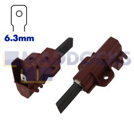 Oryginalne, oryginalne szczotki węglowe Indesit Motor „3rd Type” (31 mm x 12 mm x 5 mm, zestaw 2 szt.)