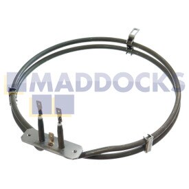 Oryginał Beko OIF22300X OIM22100X; Lamona serii HJA3400, LAM3400, HJA4620 Element piekarnika z wentylatorem (1800 W)