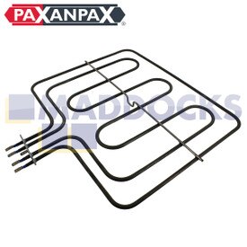 Kompatybilny z Hoover Candy, Bush, Techwood, Proline, Logik, Valberg Dual Circuit Grill Element (1400 W i 1200 W)