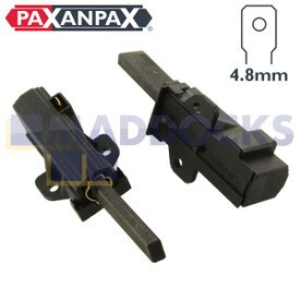 Kompatybilny ze szczotkami węglowymi Sole Motor „Typ 105982/124309” (33 mm x 13 mm x 5 mm, zestaw 2 szt.)