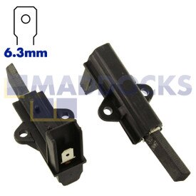 Kompatybilny ze szczotkami węglowymi pierwszego typu Indesco/ICE Motor (28 mm x 12 mm x 5 mm, zestaw 2 szt.)