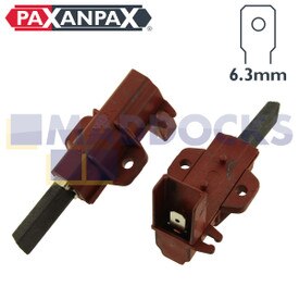 Kompatybilny ze szczotkami węglowymi trzeciego typu Indesco/ICE Motor (26 mm x 12,5 mm x 5 mm, zestaw 2 szt.)