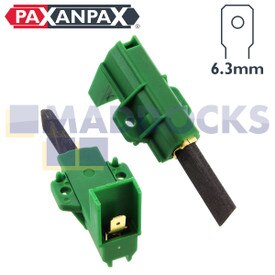 Kompatybilny ze szczotkami węglowymi Arcelik Motor „Type L24MF7” (35 mm x 17 mm x 5 mm, zestaw 2 szt.)