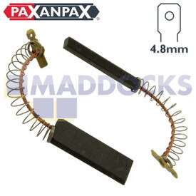 Kompatybilny ze szczotkami węglowymi FHP/ceset Motor (40 mm x 12 mm x 10 mm, zestaw 2 szt.)