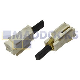 Oryginalne, laminowane szczotki węglowe silnika GEC/GDA (25 mm x 9 mm x 4 mm, zestaw 2 szt.)