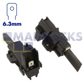 Oryginalne, oryginalne szczotki węglowe Hoover Motor „Performa Type” (27 mm x 12 mm x 5 mm, zestaw 2 szt.)