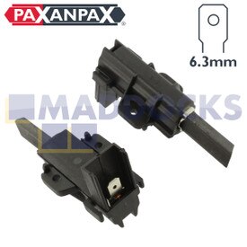 Kompatybilny ze szczotkami węglowymi Hoover Motor 'Performa Type' (27mm x 12mm x 5mm, zestaw 2 szt.)