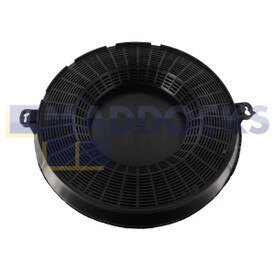 Kompatybilny z filtrem węglowym Elica Type 48 (235 mm x 29 mm, zestaw 1 szt.)