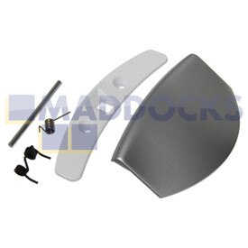 Oryginalny oryginalny AEG Lavamat; AEG Electrolux L14820; Zestaw klamek Husqvarna Electrolux QW1460HT typu Silver