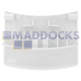 Genuine Original BSH Bosch WAA, WFD, WFD2460 Series; Siemens WXB Series White Door Handle (90mm)