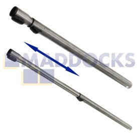 Kompatybilny z Miele Chromowana stal nierdzewna 50cm-100cm Teleskopowa rura przedłużająca (35mm)