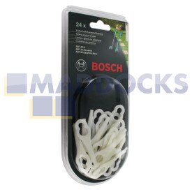 Oryginalne oryginalne plastikowe ostrze Bosch Safety do Bosch ART 23 LI, ART 23 Accu i ART 23 Easytrim Accu (opakowanie 24 szt.)