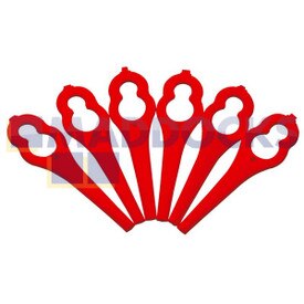 Genuine Original Bosch Safety Plastic Blade for Bosch ART 26 LI, ART 26 Accutrim and ART 26 Easytrim Accu (Pack of 24)