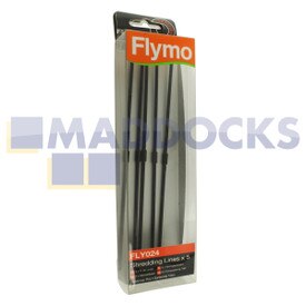 Oryginalne oryginalne linki do niszczenia Flymo Gvac (5 szt.) (FLY024)