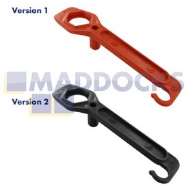 Oryginalna oryginalna kosiarka Flymo Typ 34mm Wielomodelowa śruba do ostrza z plastikowym kluczem
