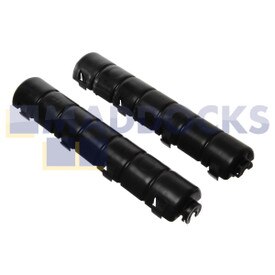 No Longer Available. Discontinued [Genuine Original Flymo MM340, 340XC Series Roller Assembly Kit (Pack of 2 Halves)]