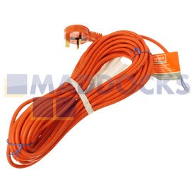 Oryginalny oryginalny przedłużacz Flymo Multi-Model Fitting Przewód zasilający i wtyczka (12m)