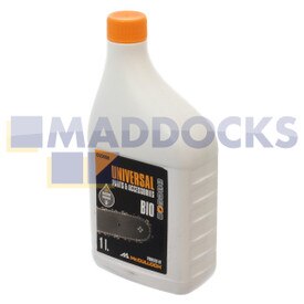 Oryginalny oryginalny McCulloch „OLO008” typ VOC 0% uniwersalny olej do łańcuchów na bazie roślinnej (1 l)