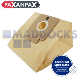 Kompatybilny VB295 do toreb papierowych Hoover „H64” Sprint, Freespace, Flash, Capture Series (5 sztuk)