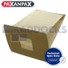 Kompatybilny VB809 do worków papierowych Oreck Compact, Canister, serii BB870 (5 sztuk)