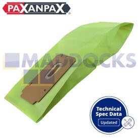 Kompatybilny VB811 dla Oreck XL2000, XL8000 i XL9000 Series Docking Design Paper Bags (5 sztuk)