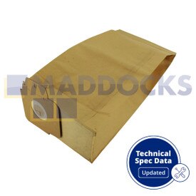 Kompatybilny VB821T do toreb papierowych Karcher CV30, CV38, CV48 (10 sztuk)