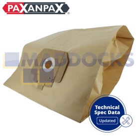 Kompatybilny VB824 do toreb papierowych typu Taski Vento 15 (5 sztuk)