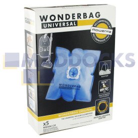Oryginalne torby Wonderbag Classic Type Universal 6L SMS z mikrofibry do odkurzacza (5 sztuk)