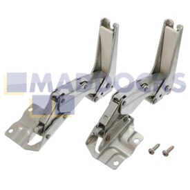 Compatible for BSH Bosch, Neff, Siemens Multi-Model Fitting Lower & Upper Door Hinge Set