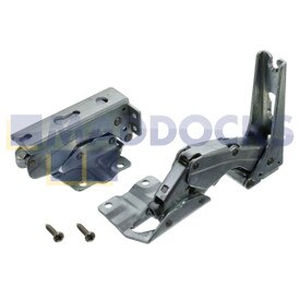 Kompatybilny z BSH Group: Bosch, Neff, Siemens Multi Model Fitting Dolny i górny zestaw zawiasów drzwi (3702 5.0 / 3703 5.0 i 3306 5.0 / 3307 5.0)