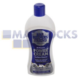 Oryginalna, oryginalna pielęgnacja bar Keepers Friend Power Cream Surface Cleaner (350ml)