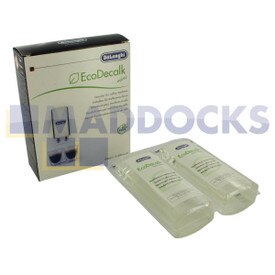 Oryginalny, oryginalny odkamieniacz DeLonghi „bez wapna” (2 x 100 ml)