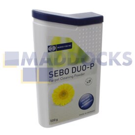 Oryginalny oryginalny proszek do czyszczenia dywanów Sebo duo-P Clean Box