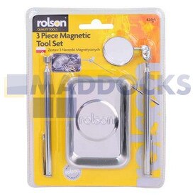 Oryginalny, oryginalny, 3-częściowy zestaw do kontroli magnetycznej Rolson Tools