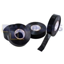 Oryginalna oryginalna 4-częściowa taśma izolacyjna Rolson Tools w kolorze czarnym (19mm x 33m)