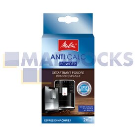 Oryginalne saszetki do kawy Melitta 'Anti-Calc' z odkamieniaczem i odkamieniaczem (2 x 40g)