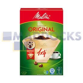 Oryginalne oryginalne filtry do kawy Melitta Original 1x4 typu Aromapor (opakowanie 80 sztuk)