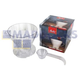 No Longer Available. Order 65-ME-263 [Genuine Original Melitta 1X4 Size Pour Over Premium Clear Filter Cone]