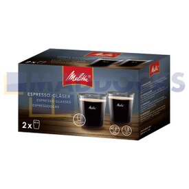 Oryginalne oryginalne Espresso z podwójną ścianką Melitta (2 szt., 80ml)