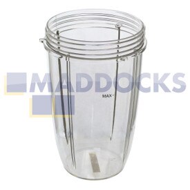 Kompatybilny z NutriBullet 600W, 900W Type Medium Blender Cup Kubek (24 uncje / 700 ml)