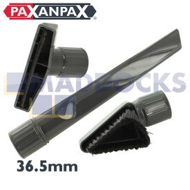 Kompatybilny z Sebo Automatic X; C1, C2, C3, 370, 470 Seria Comfort Ciemnoszary zestaw narzędzi do odkurzacza (36,5 mm)