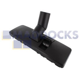 Uniwersalna czarna plastikowa dysza podłogowa z pojedynczym pedałem (38 mm)
